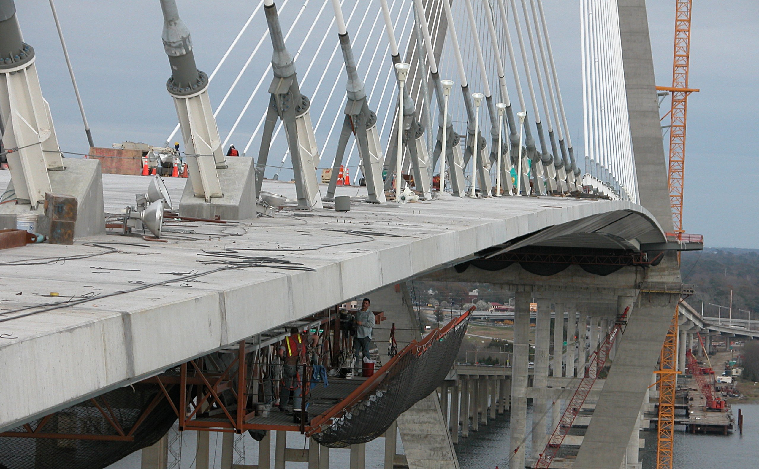 Building The New Cooper River Bridge The Arthur Ravenel Jr Bridge 